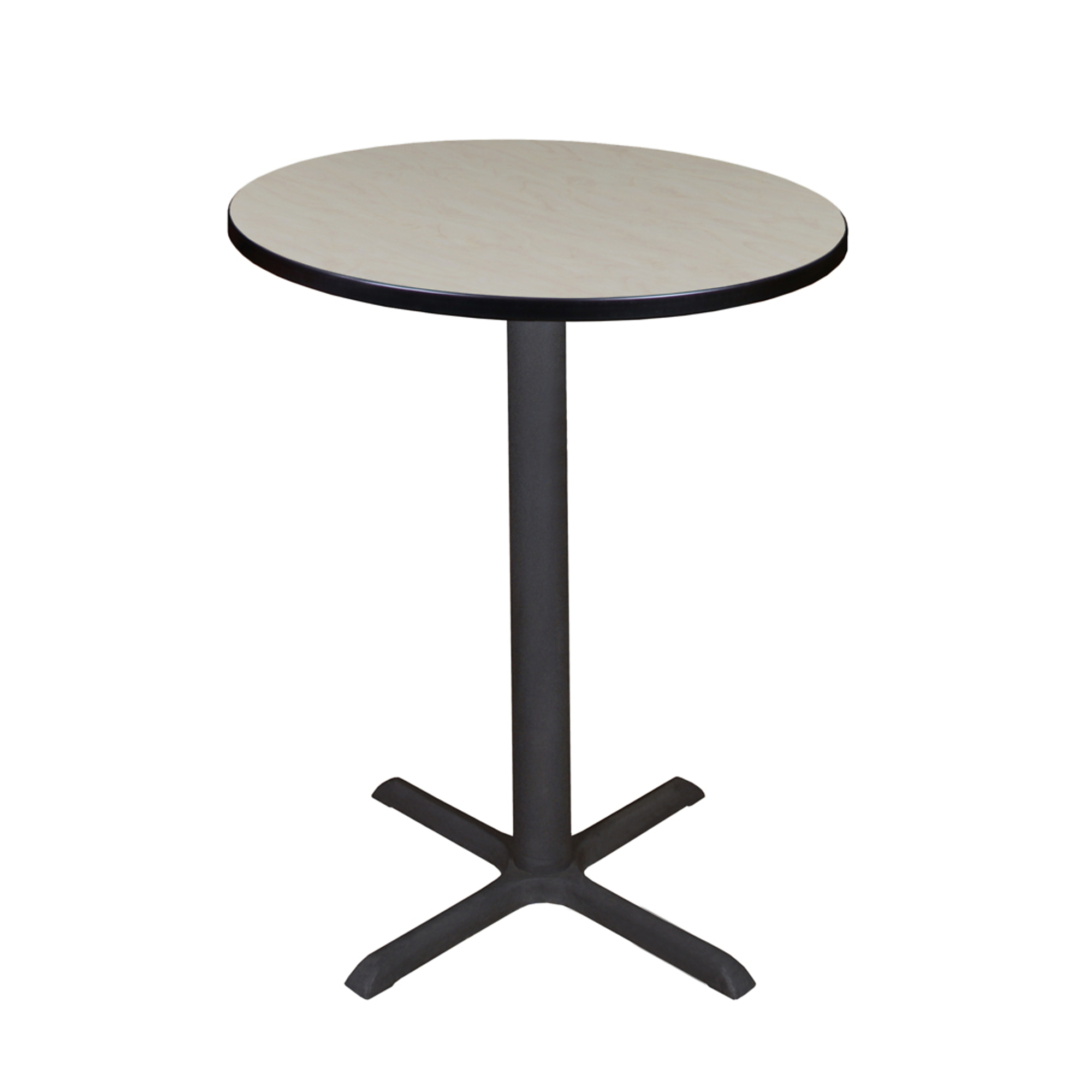 Regency Furniture Cain Round Cafe Table — 30in. Diameter, Maple/Cherry, 42in. Height, X-Base, Model# TCB30RNDPL